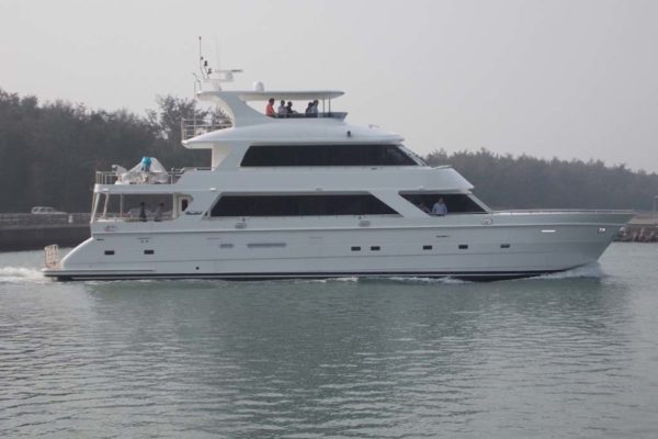 president 115 motor yacht